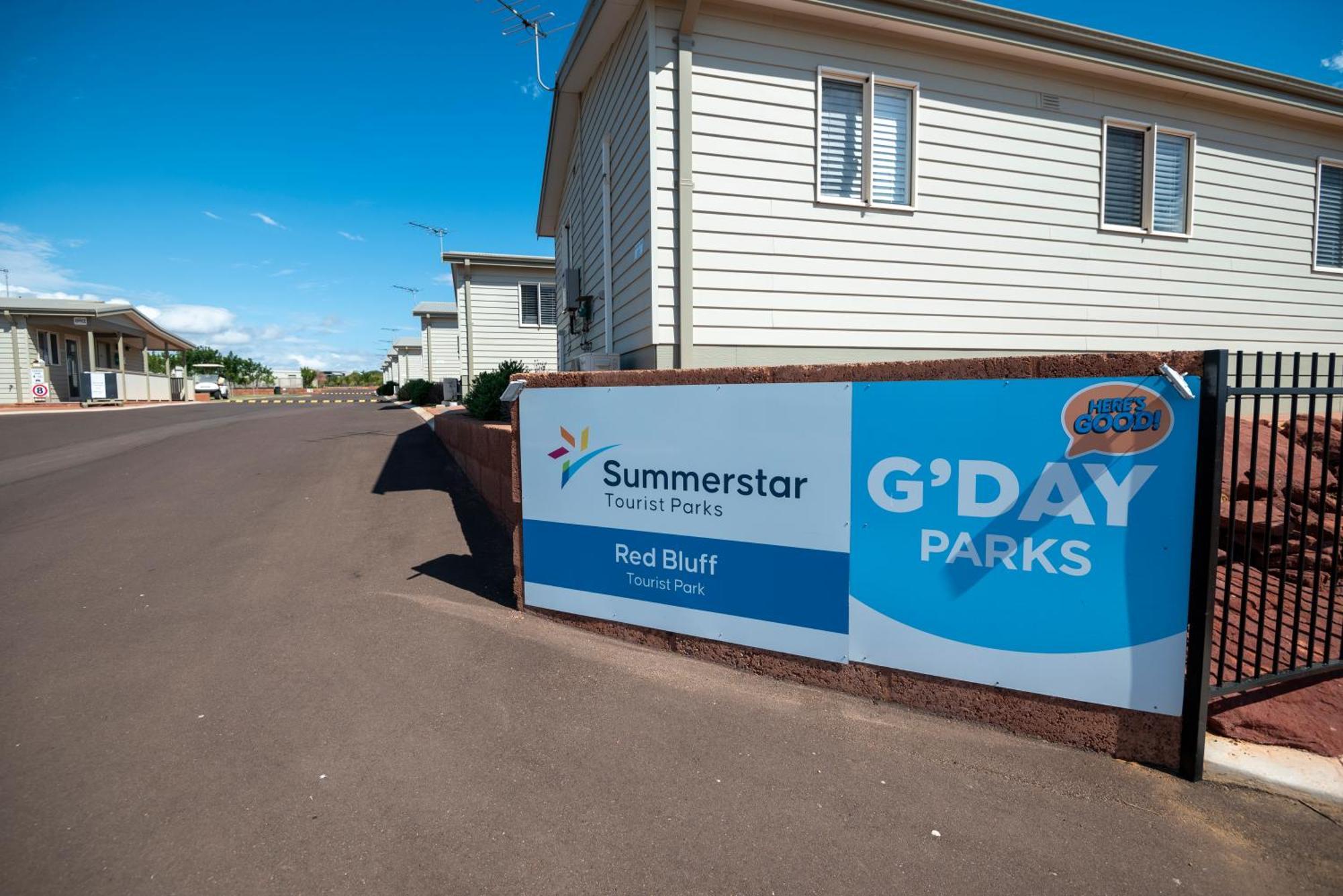 Отель Kalbarri Red Bluff Tourist Park Экстерьер фото